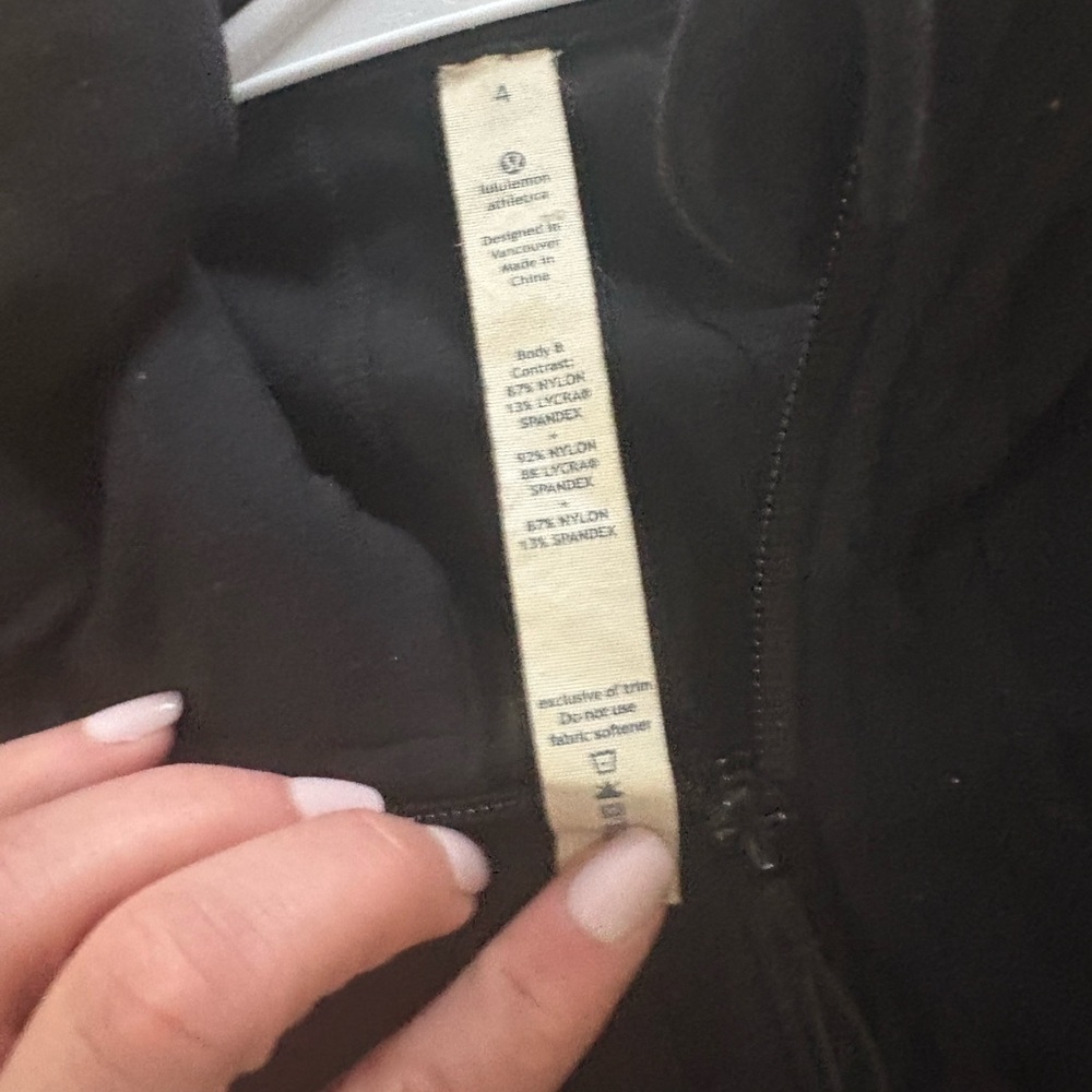 Rare lululemon ruffled back define jacket limited… - image 2